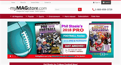 Desktop Screenshot of mymagstore.com